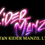 MC STAN KIDER MANZIL LYRICS