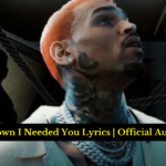 Chris Brown Needed You Lyrics