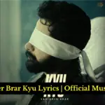 Varinder Brar Kyu Lyrics