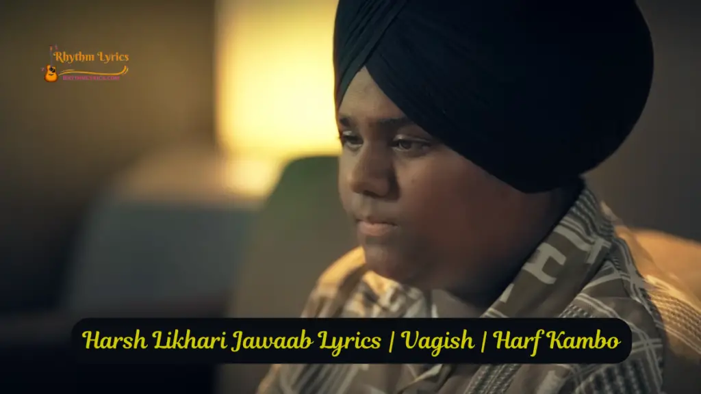 Harsh Likhari Jawaab Lyrics