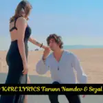 JO ISHQ KARE LYRICS Tarunn