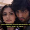 Tum Ho Toh Lyrics Vishal Mishra