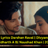 Morni Lyrics Darshan Raval