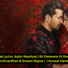 Khoobsurat Lyrics Jubin Nautiyal