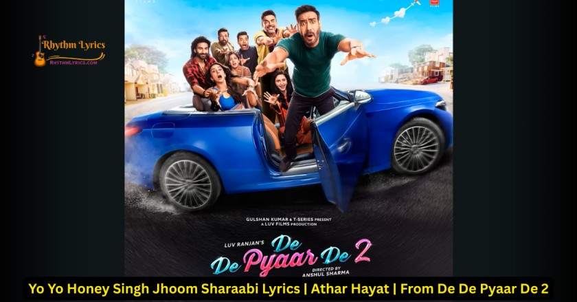 Yo Yo Honey Singh Jhoom Sharaabi Lyrics